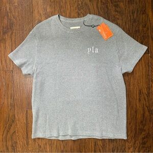 YoungLA 427 summer waffle‎ gray T-shirt men’s large